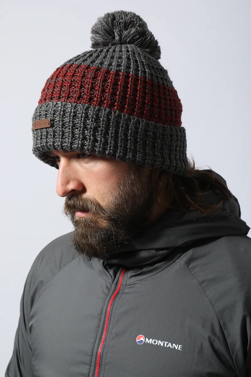 Montane Top Out Bobble Beanie Hat Shadow-2